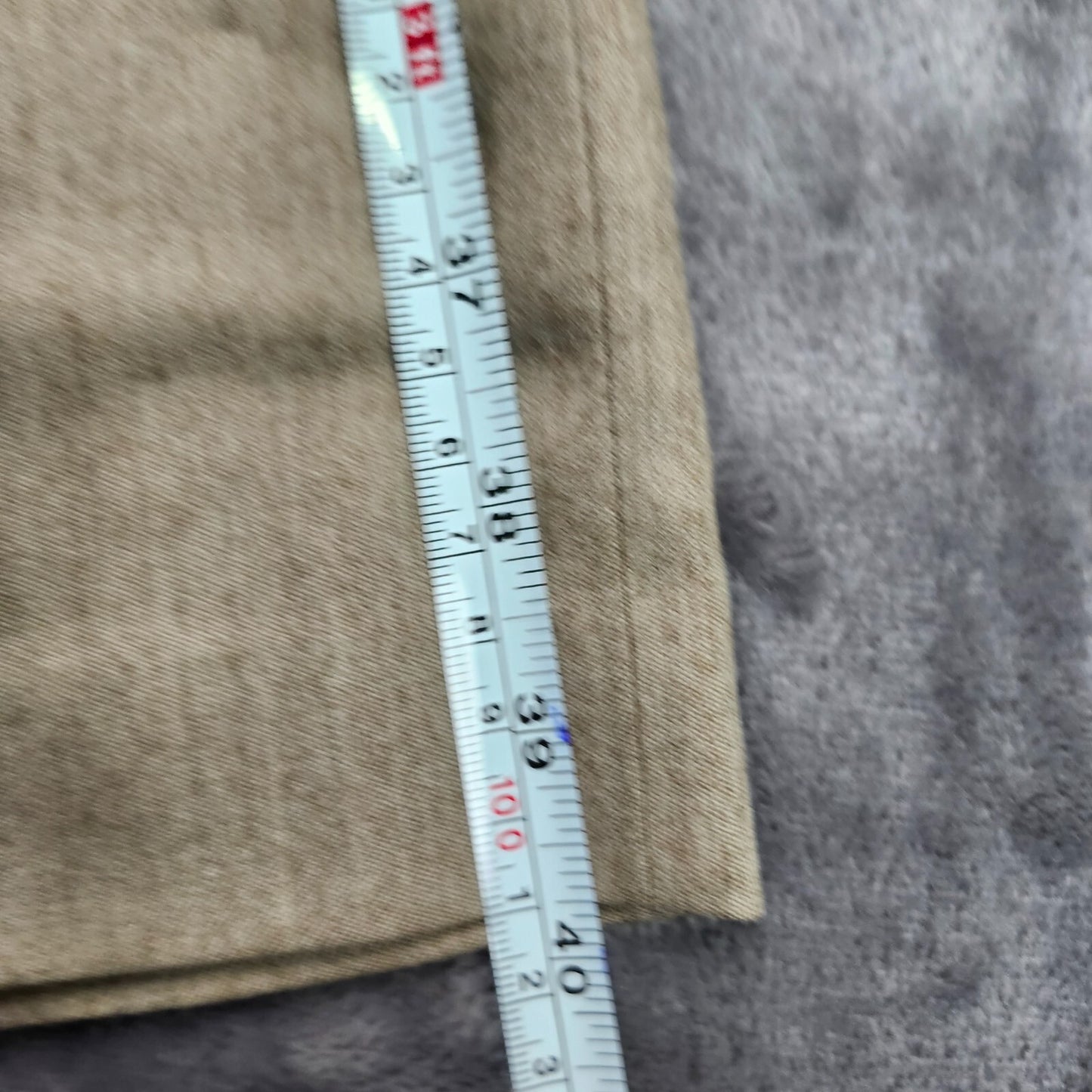 Tayion By Montee Holland Mens Classic-Fit Wool-Blend Dress Pants 34W x 32L Camel