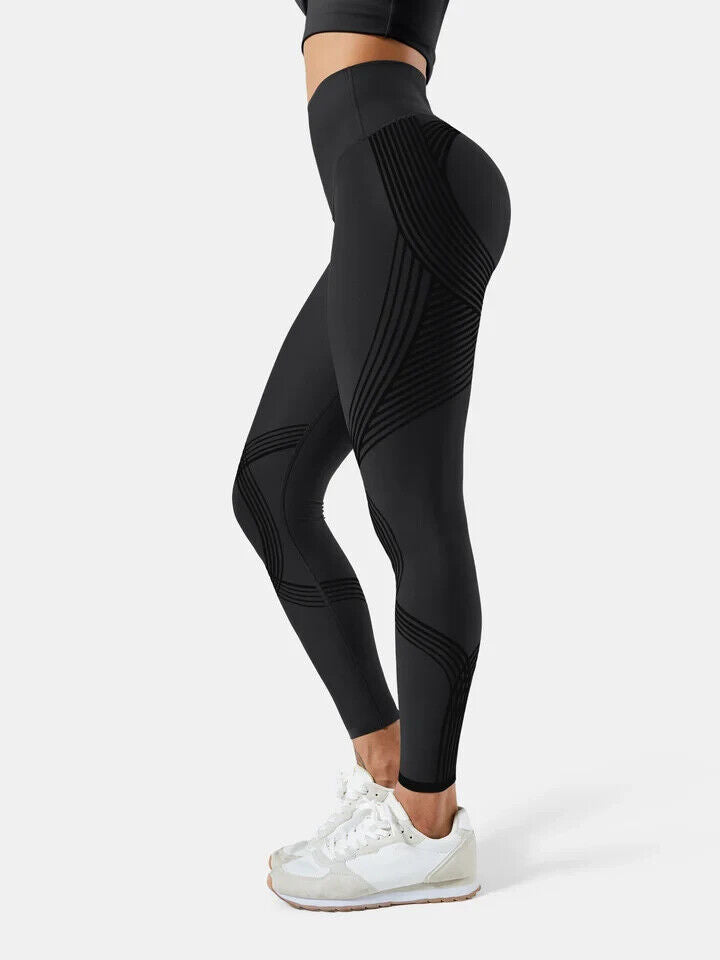 Fanka Body Sculpt Leggings (Reversible Wear) Black L