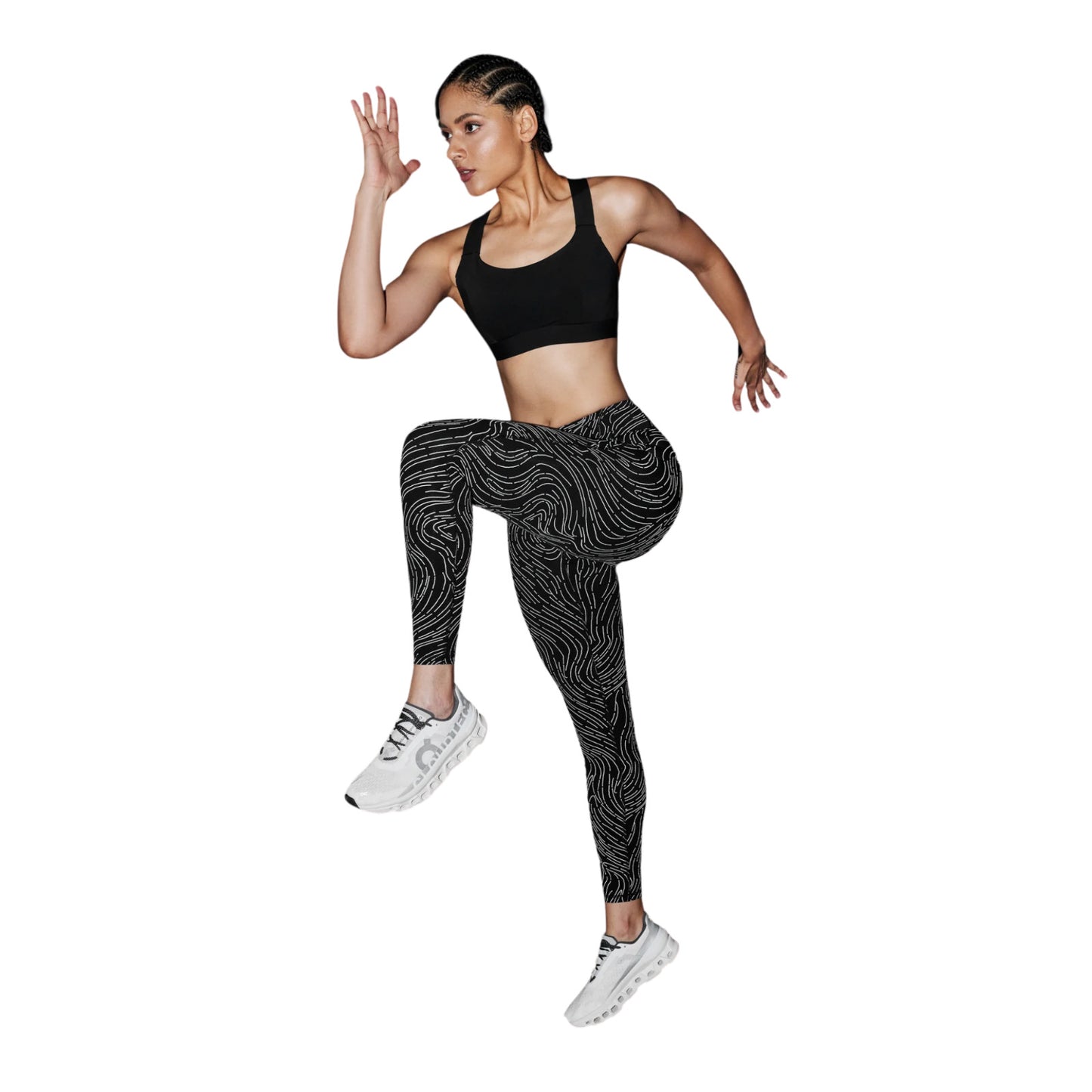 Fanka High Rise Speed Light Leggings Black XL