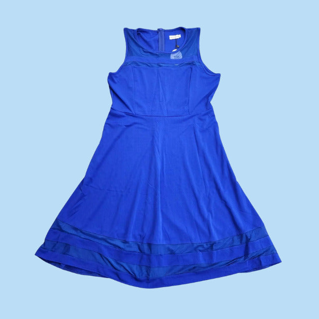 Hotouch Blue flare dress size XXL