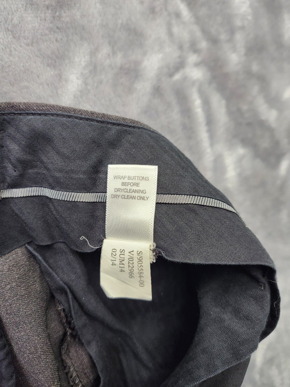 Banana Republic Tailored Slim Fit Lanificio F.lli Cerruti Wool Size 36x30