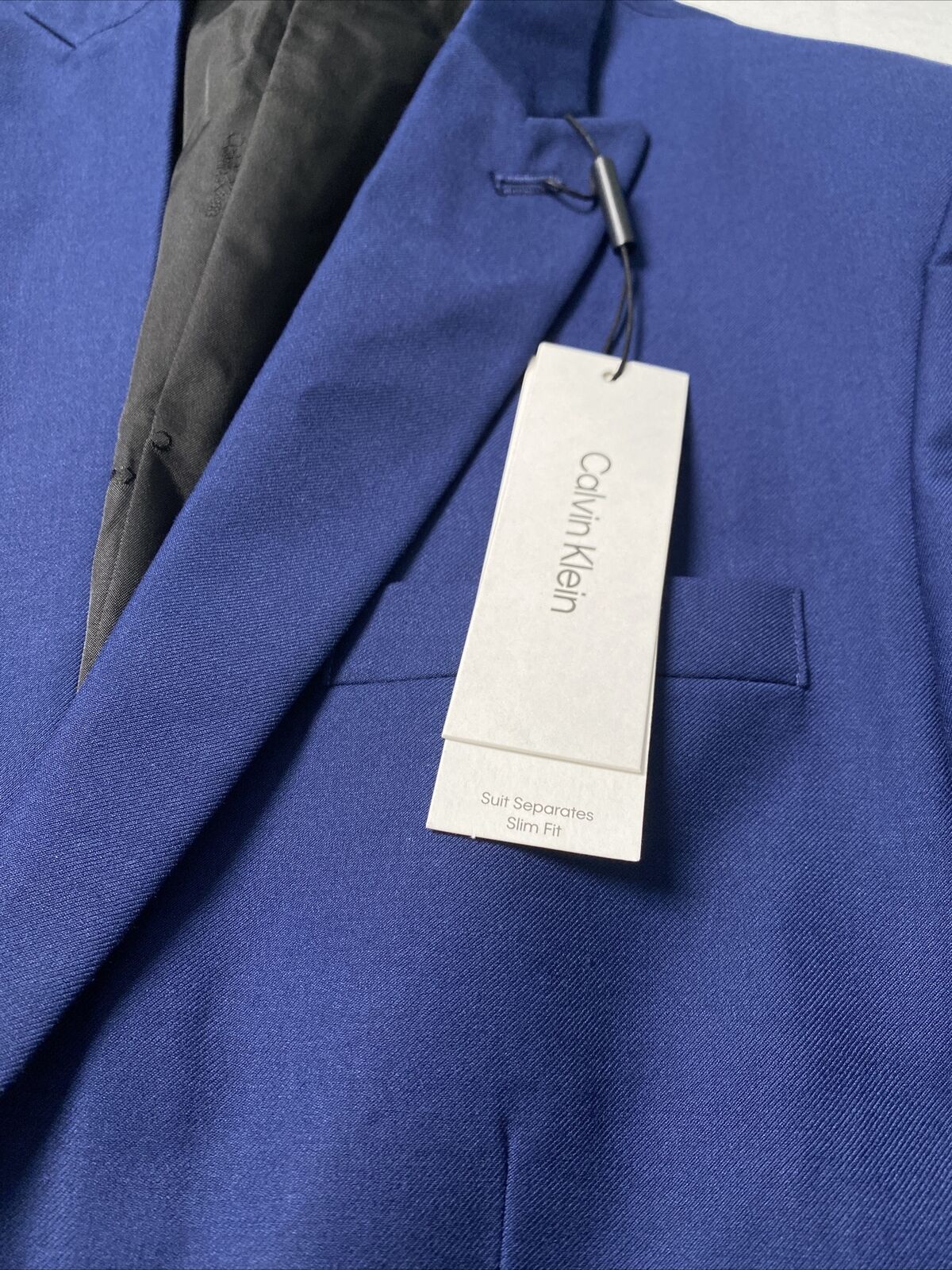 Calvin Klein Size 18 Boys 430 Blue Suit Jacket Only NWT