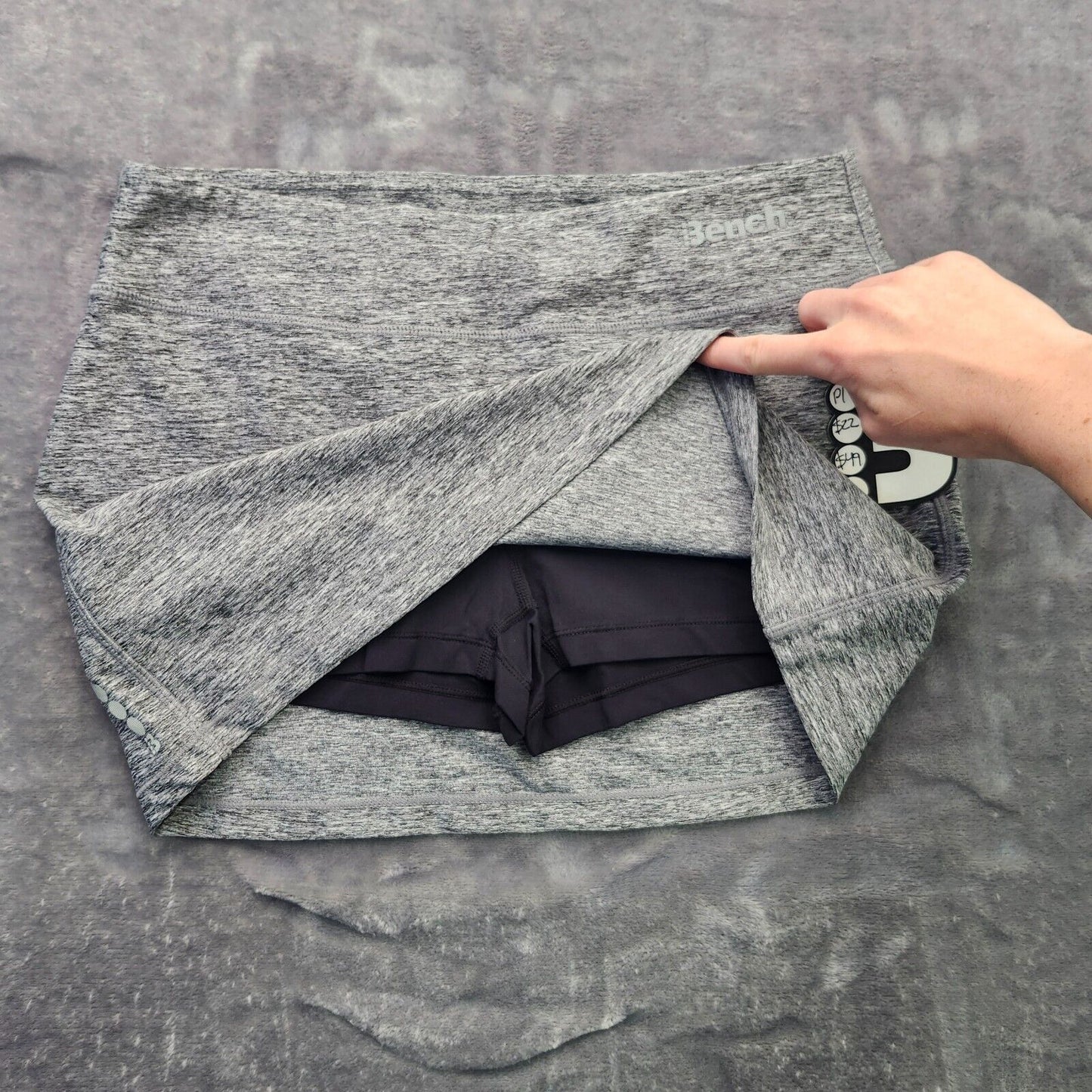 NWT Bench Urban Wear Womens Active Skort Gray Size Small