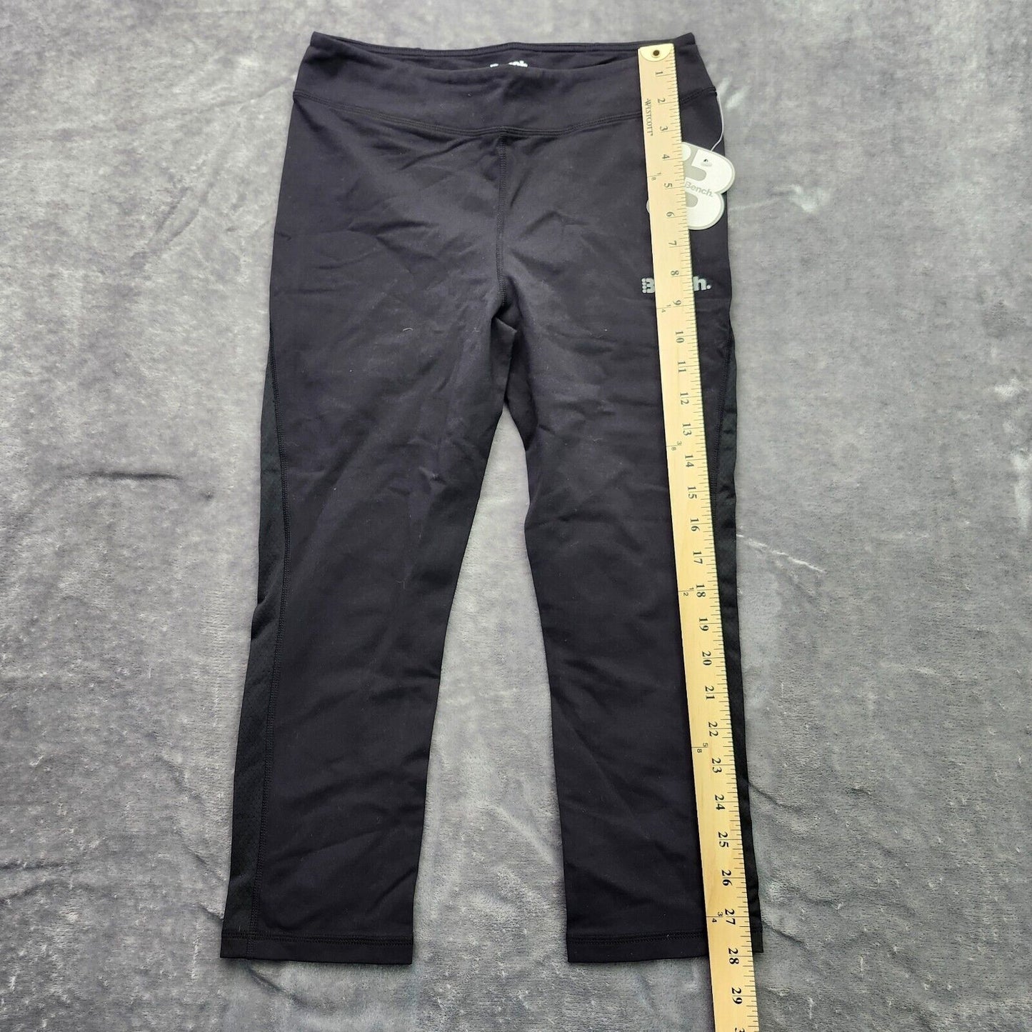 NWT Bench Urban Wear Womens size Small Black Yoga Capri Pants