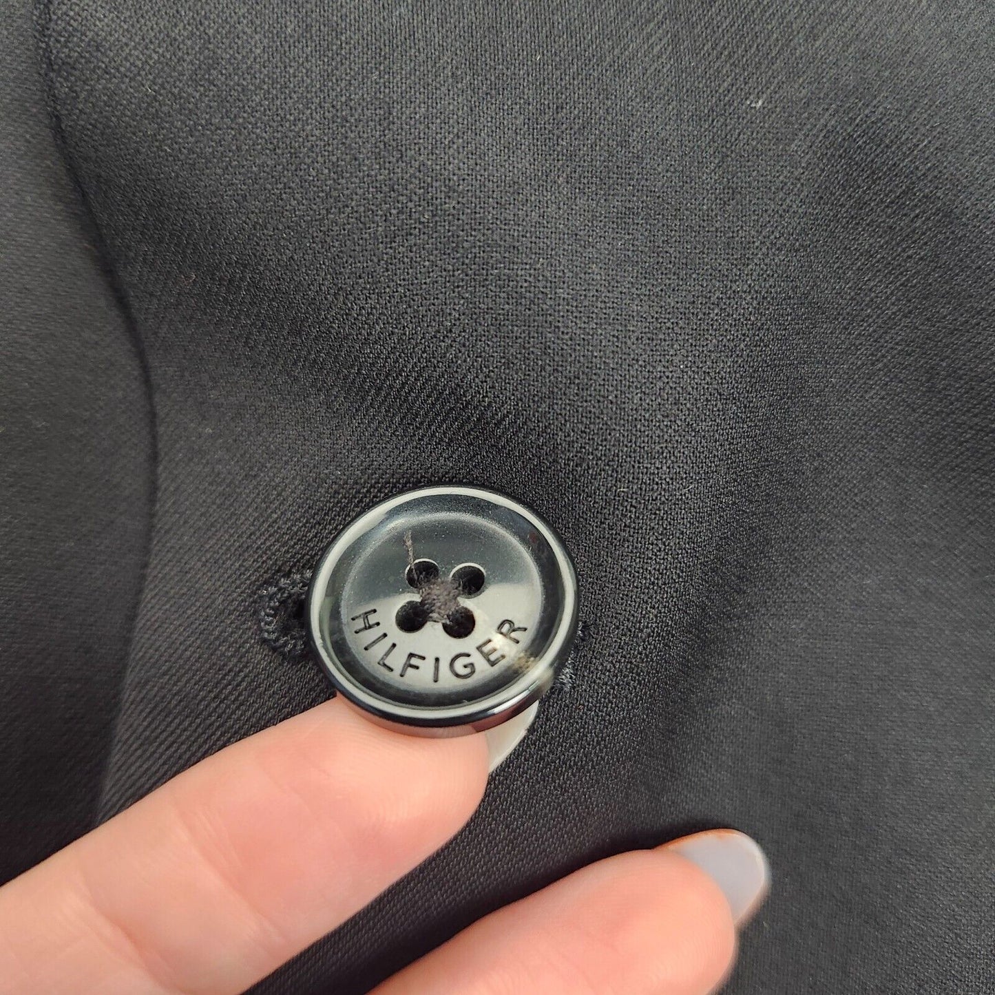 NWoT Tommy Hilfiger 100% Wool Mens Suit Jacket Single Breasted Two Button 38L