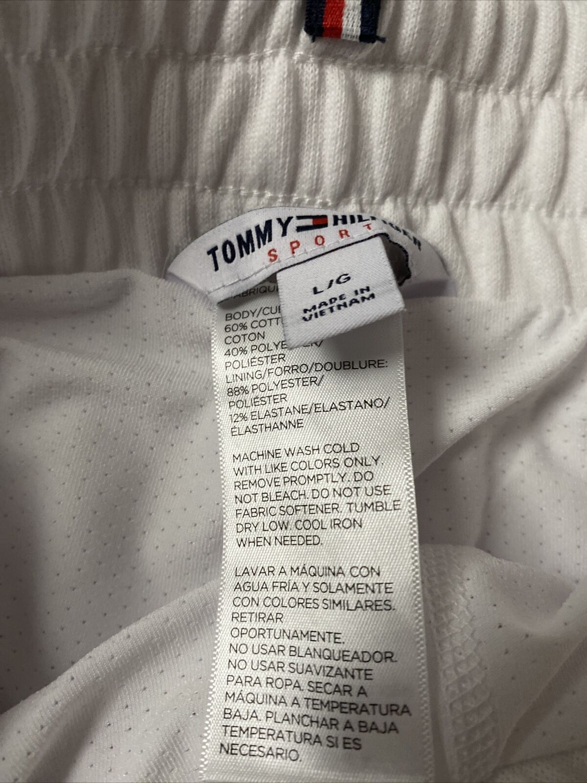 Tommy Hilfiger Sport Womens Mini Fitness Activewear Skort Size Large