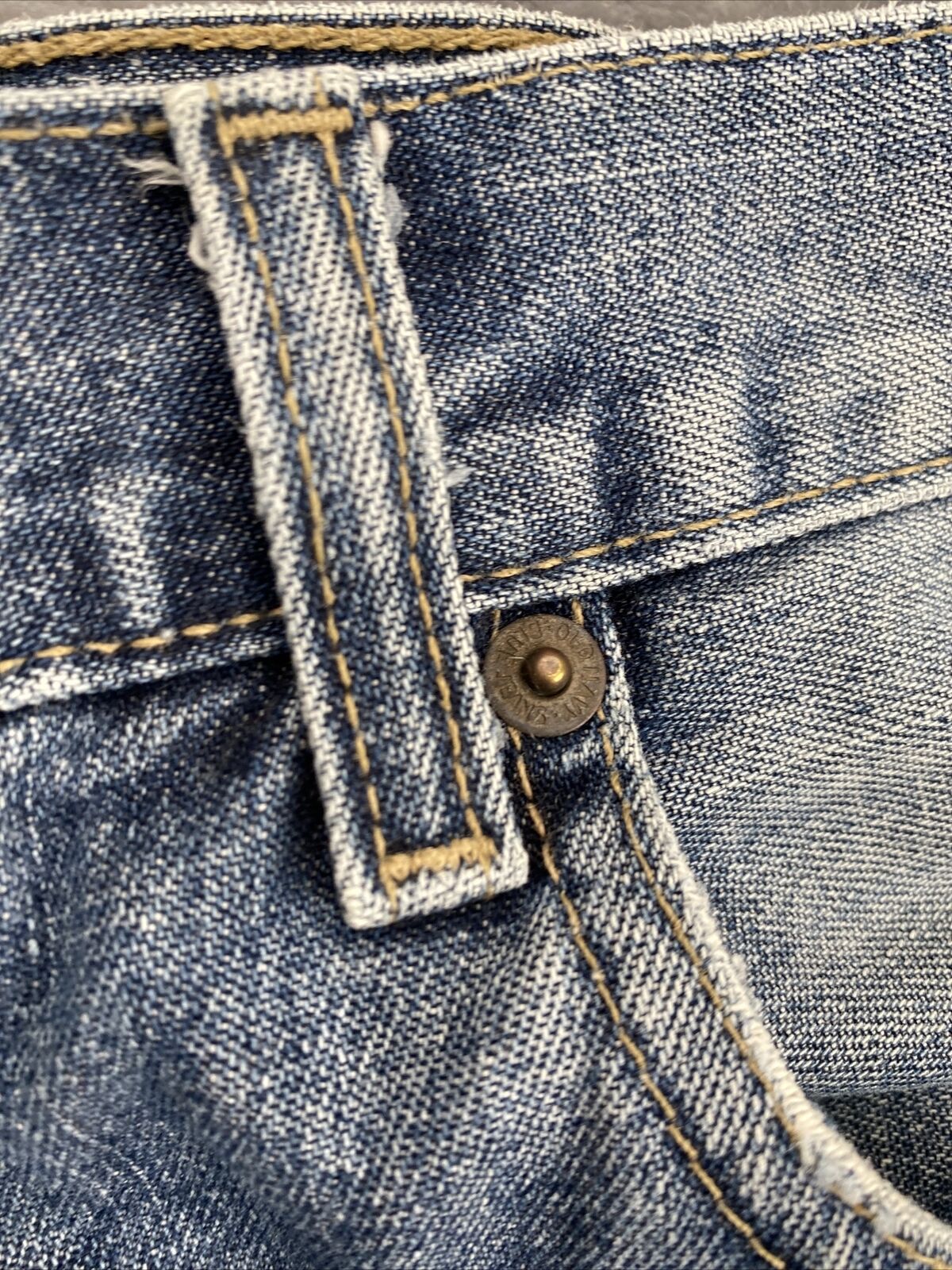Old Navy Mens Y2K Famous Bootcut Jeans Size 30 x 30 100% Cotton