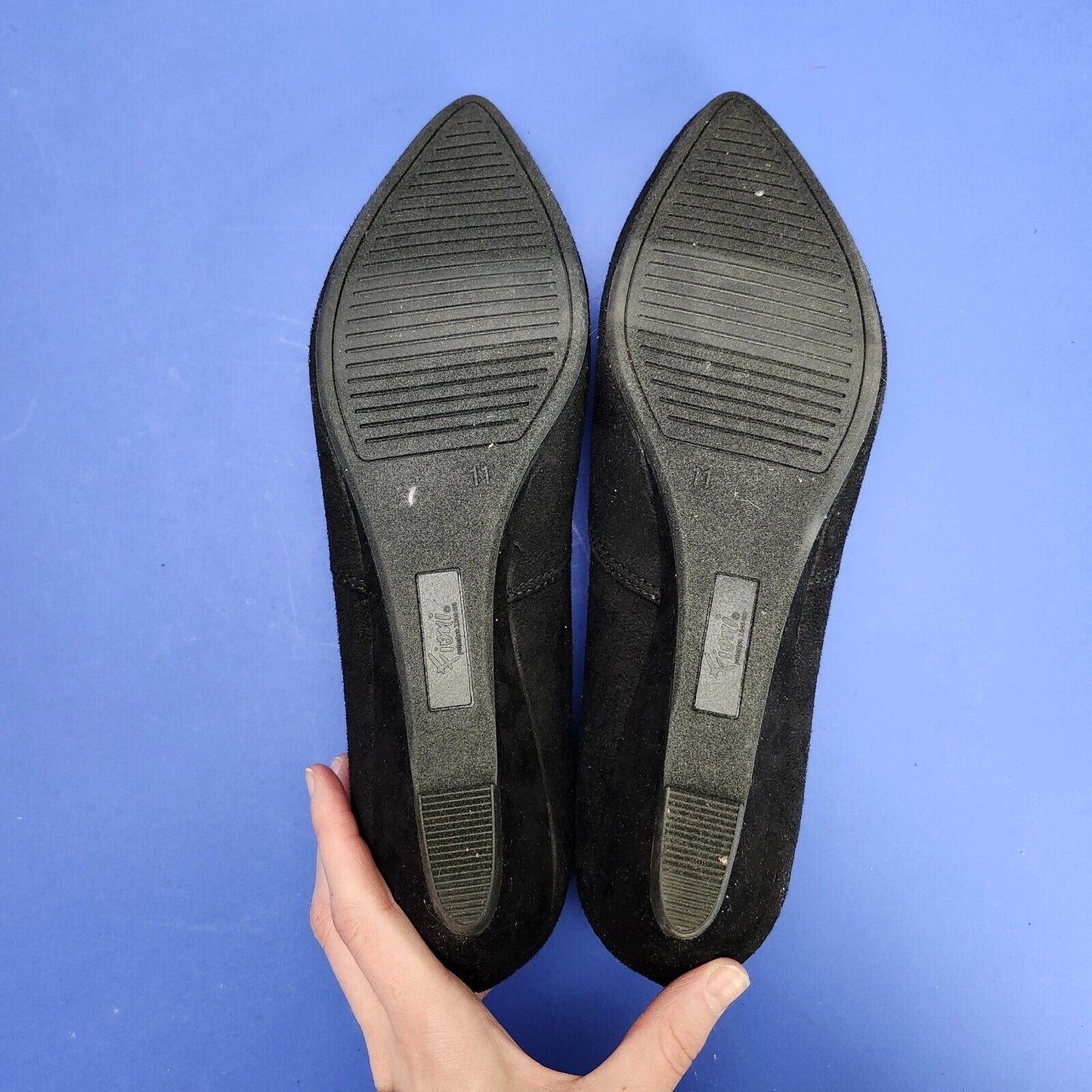 Fioni Women's Point Toe Ballet Flat Womens Dress Shoes size 11