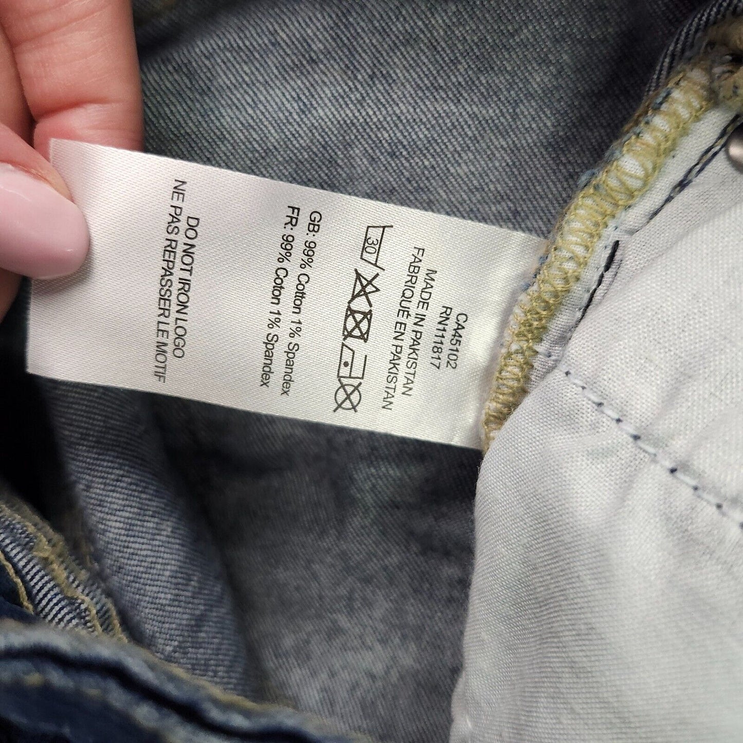 NWT Bench Urban Wear Womens Jeans Size 27w 32L blue