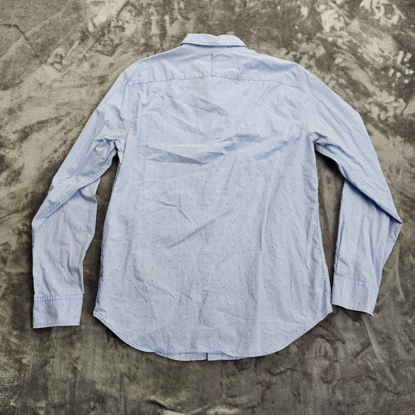 Banana Republic Button Down Shirt Mens M Check Pattern Pocket Buttoned Collar