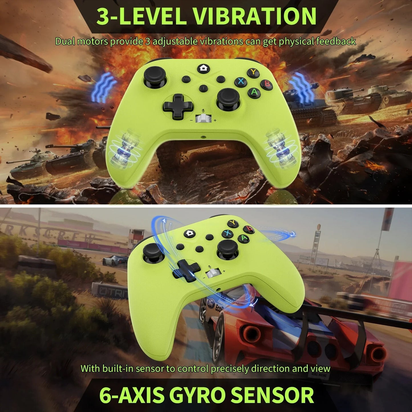 2pack Wireless Controller For Xbox One /S/X Windows 10/11 2.4G Adapter