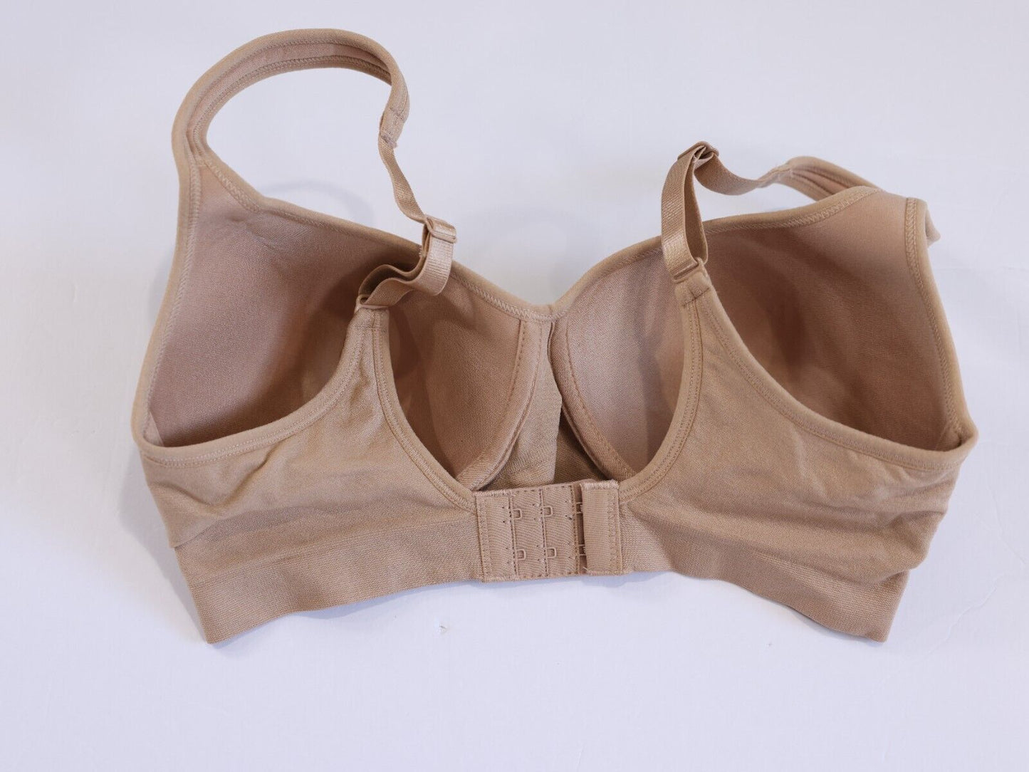 Carole Hochman Women's Wirefree Sealmless Comfort Bra, 3-Pack, Taupe/WHT/BLK Med