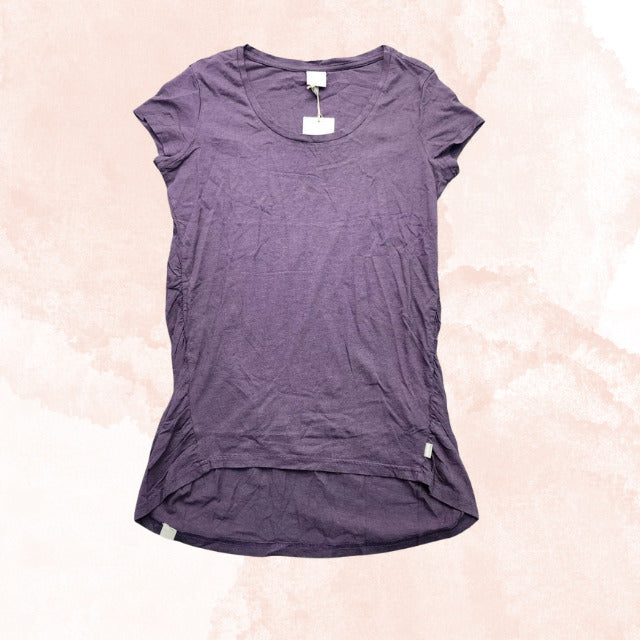 Bench Urban Wear Womens Cap Sleeve T-Shirt Size Small Purple