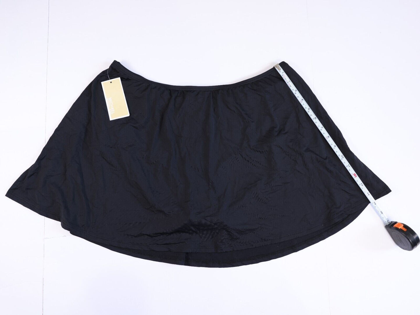 NWT MICHAEL KORS Black Plus Size Swimsuit Skirt 20W 0001