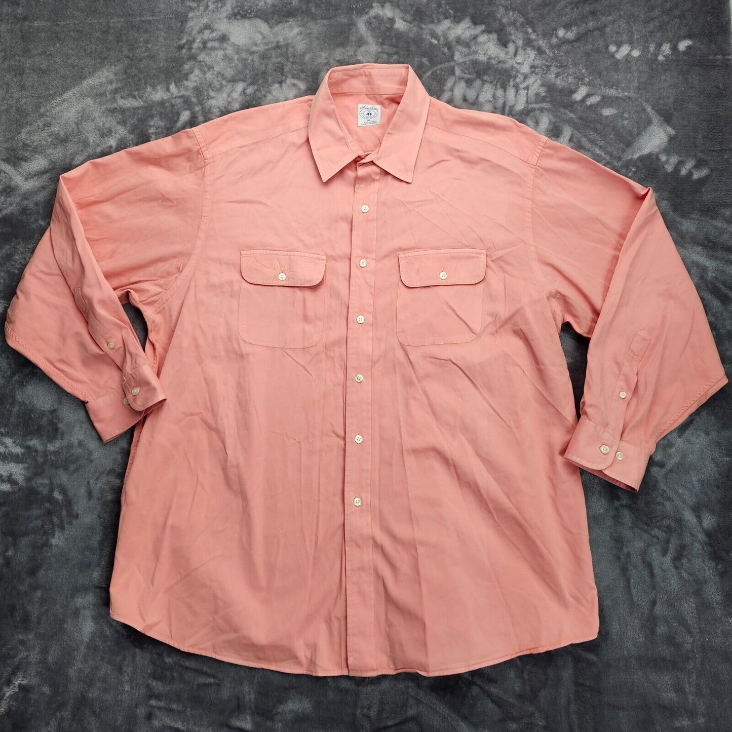Brooks Brothers Mens SPORT SHIRT Button Up Dress shirt size XL