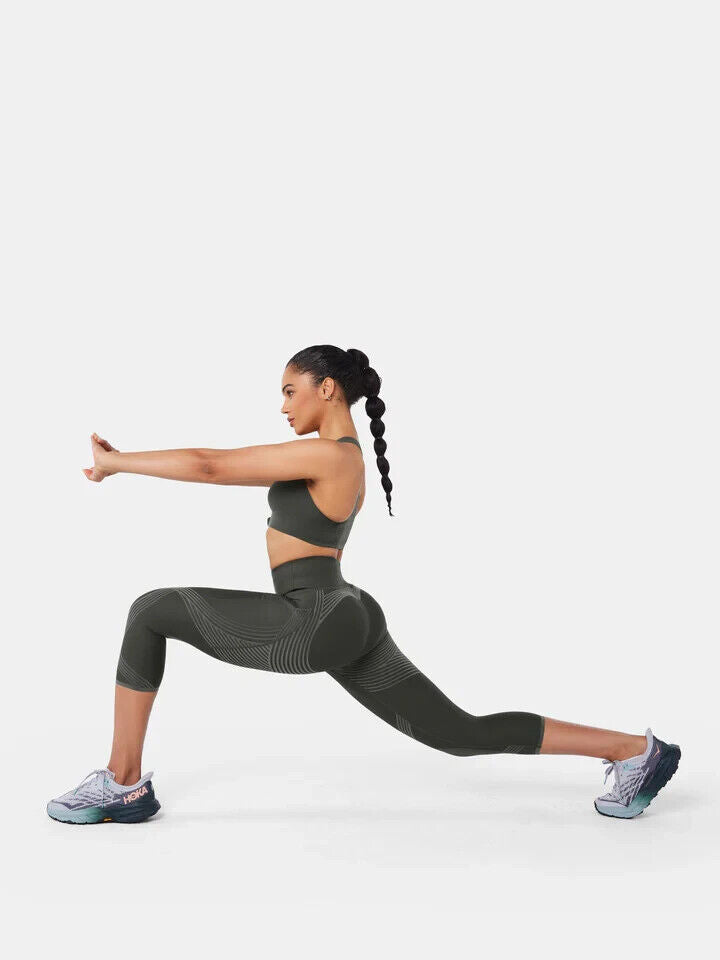 Fanka leggings Lift and Curve Capris Dark Gray Small