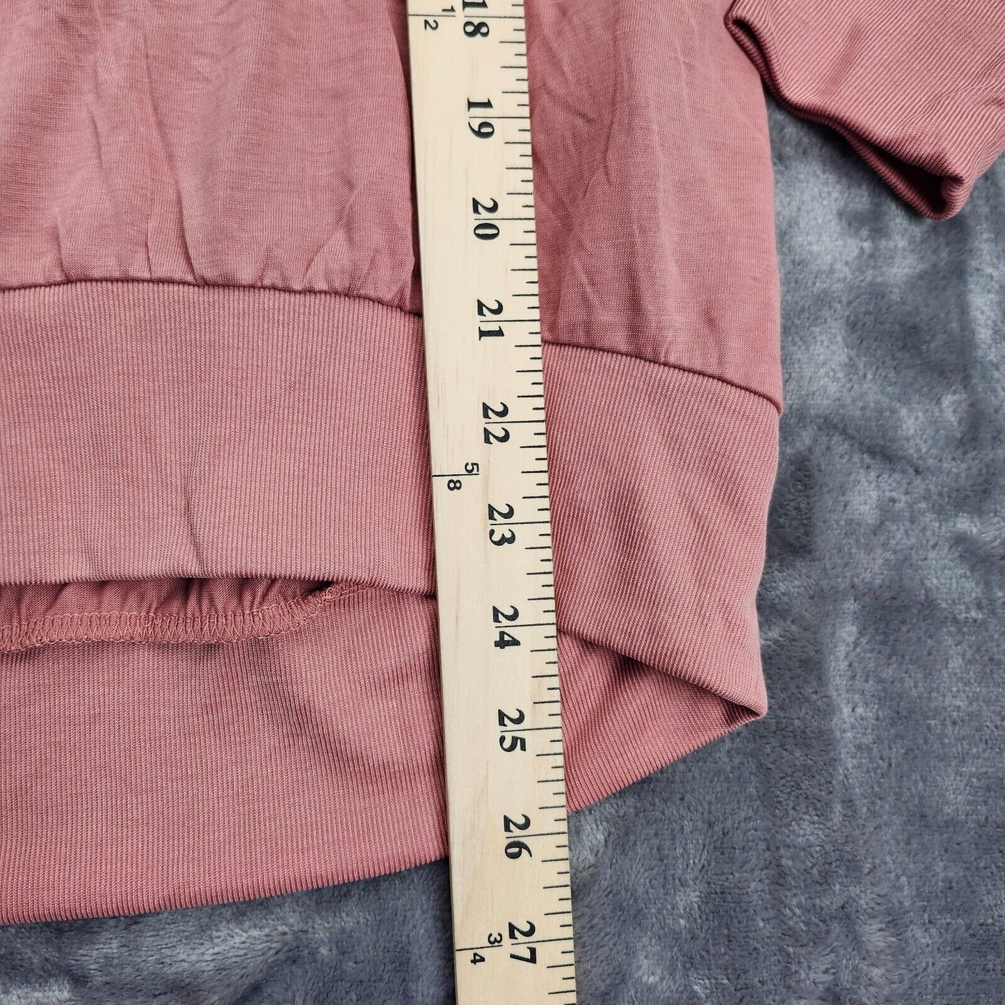NWT Bench Urban Wear Womens Long Sleeve Light Pink Cowl Neck
