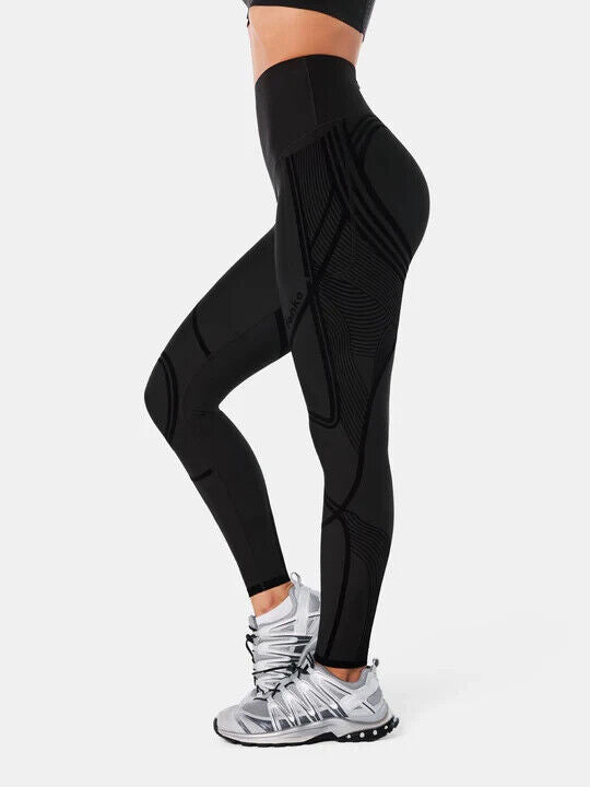 Fanka Body Sculpt 3-Pocketful Leggings Black Large