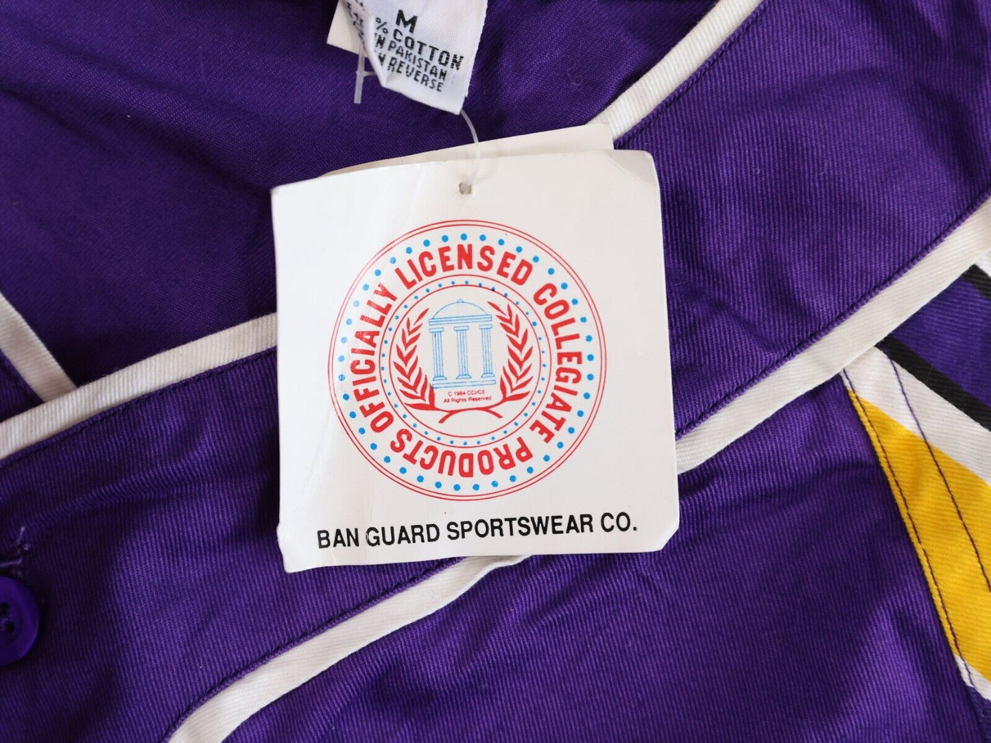 Officially Licensed LSU Button Down Jersey Sportswear Size M