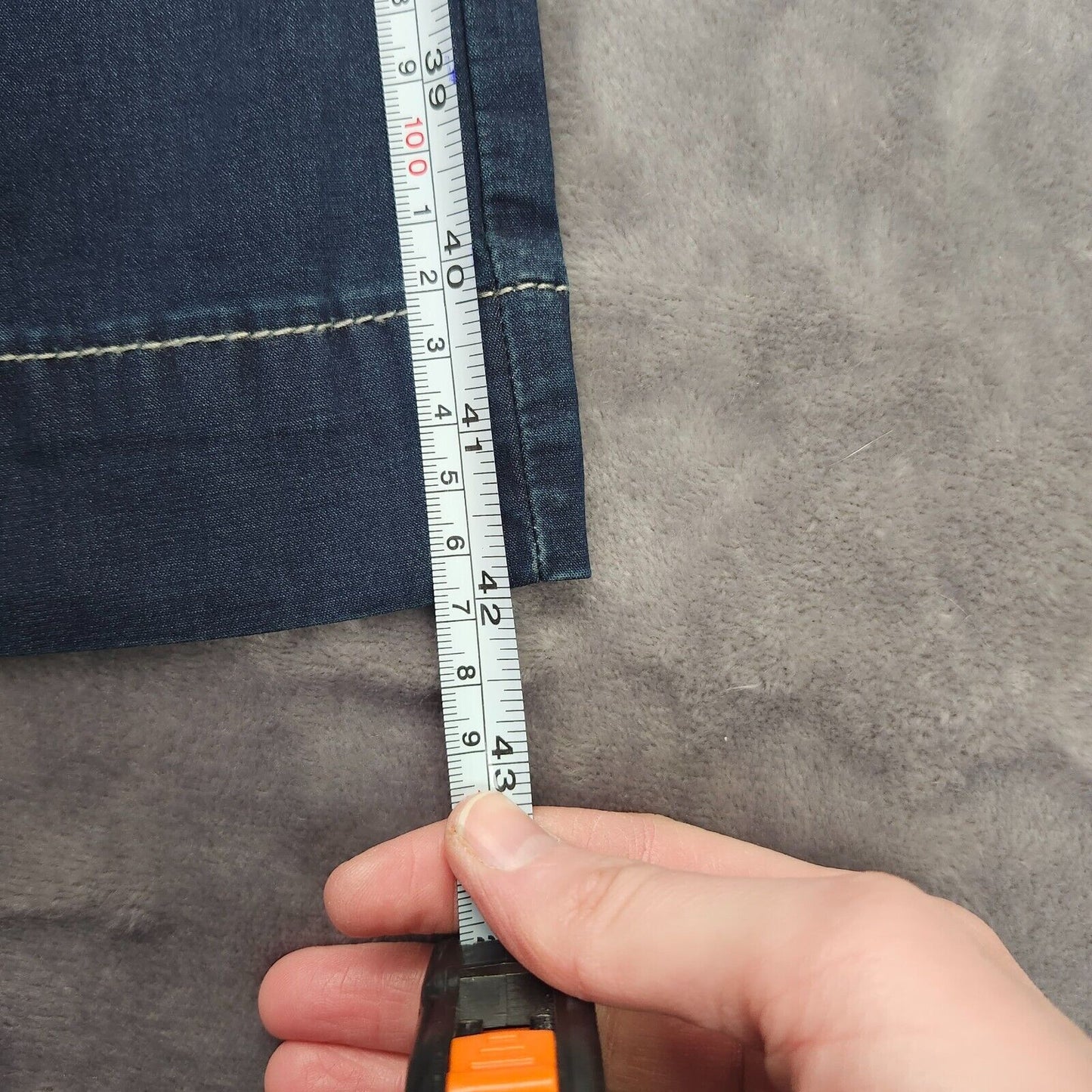 Flamingals Women's Pocket Wide Leg Jeans High Waist Vintage Pants Size L