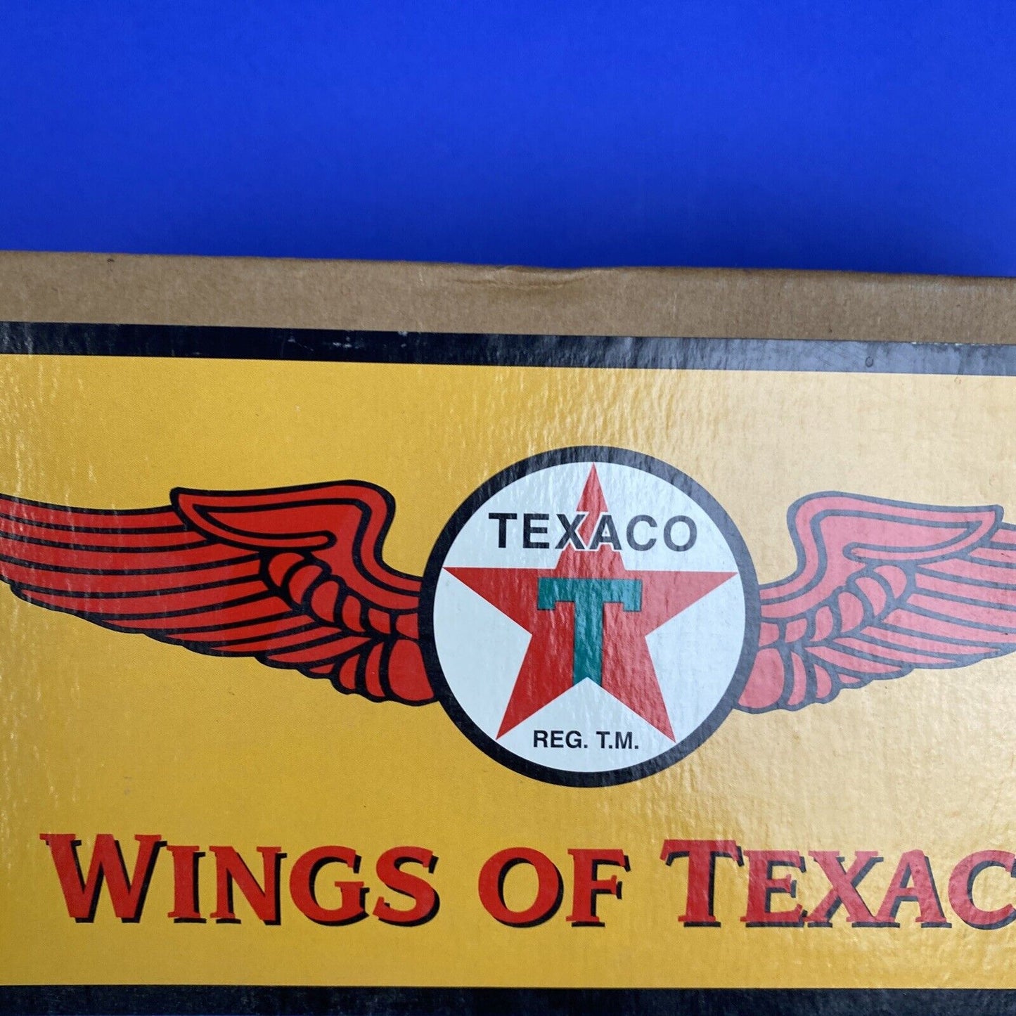 Wings of Texaco 1929 Curtiss Robin Airplane Die-Cast Metal Coin Bank