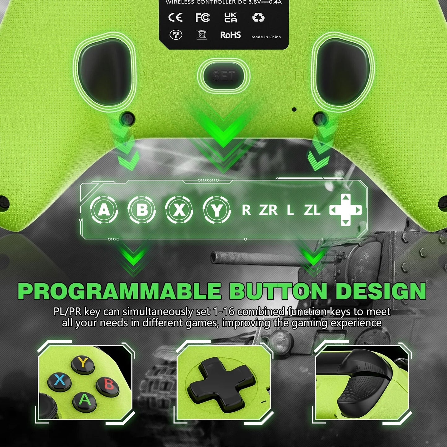 2pack Wireless Controller For Xbox One /S/X Windows 10/11 2.4G Adapter
