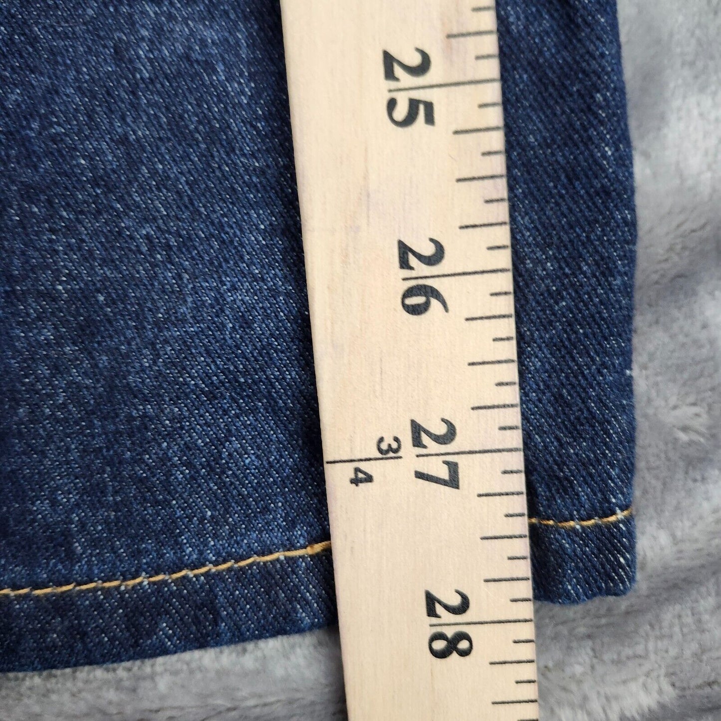 CIDER Womens Double High Rise Solid Button Wide Leg Jeans sz XL