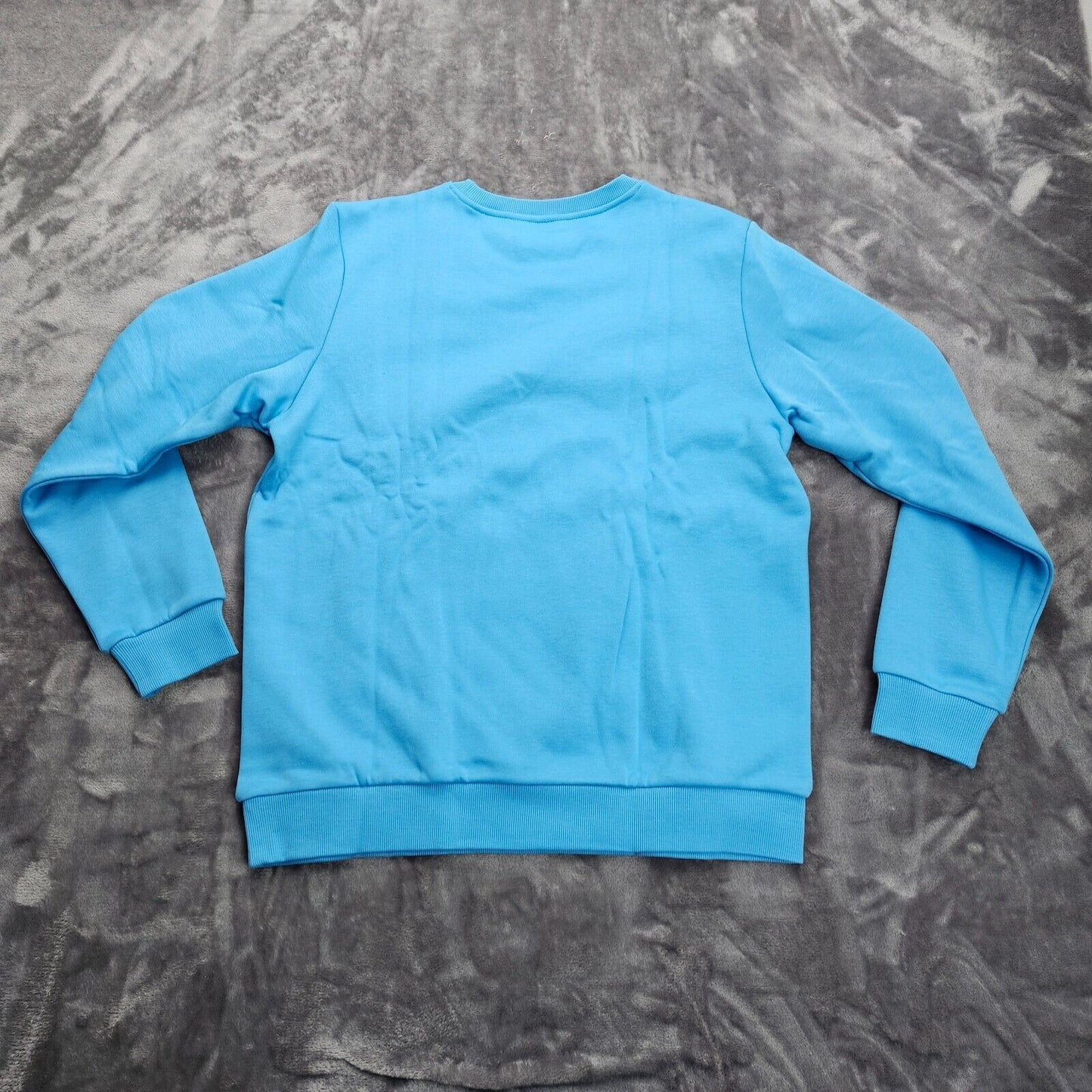 2pack TACVASEN Women's Blue Fleece Crewneck Pullover Sweatshirt Medium