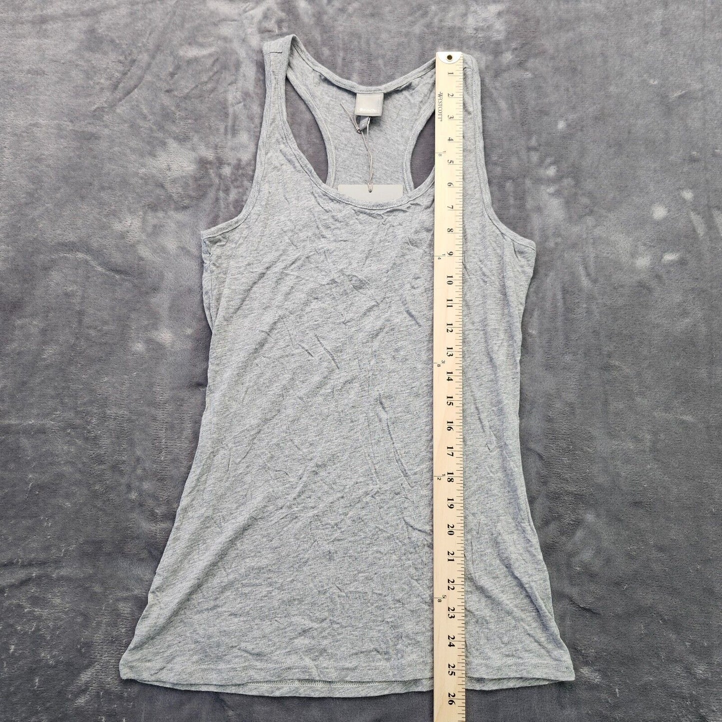 Bench Urban Wear Womens Racerback Tank Top Size Small Gray