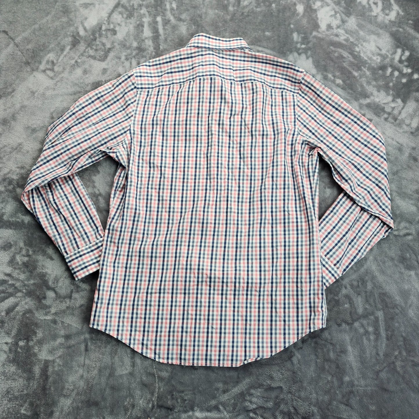 Banana Republic Long Sleeve Button Down Slim Fit Non-Iron Shirt Medium 15.5 34