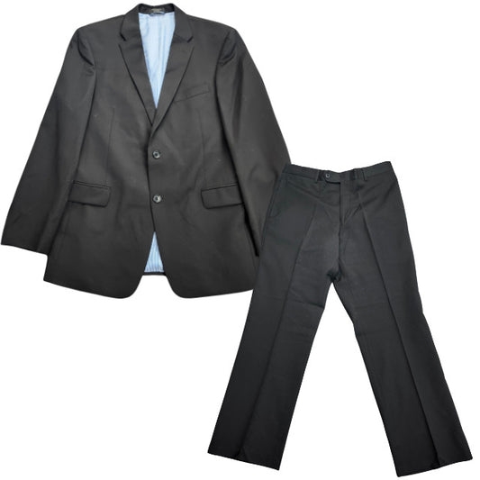 Tommy Hilfiger 100% Wool Suit Set Jacket Size 41 Regular, 30 Waist Pants