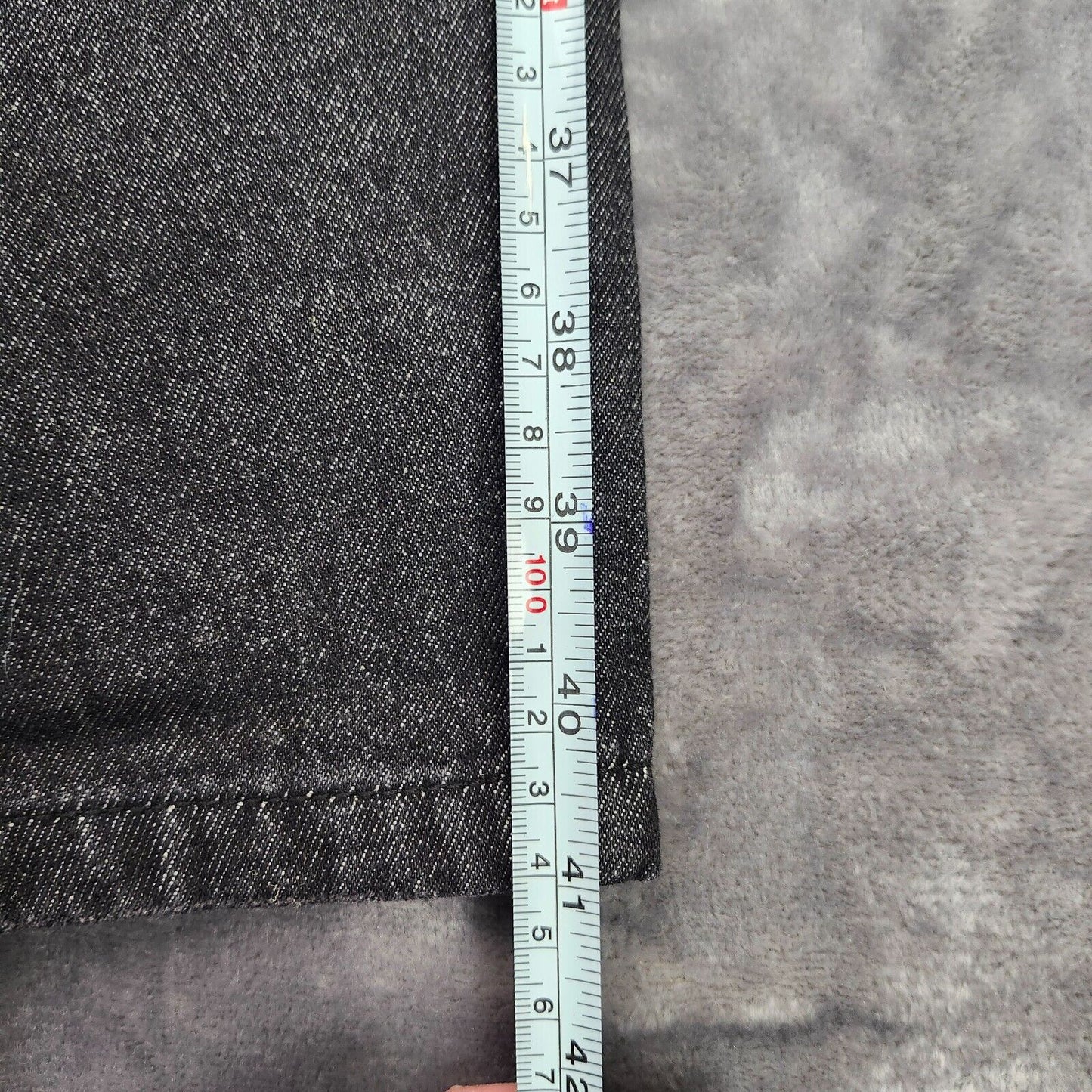 NWoT Finesse Womens High-Waisted Straight Leg Black Jeans Sz Small