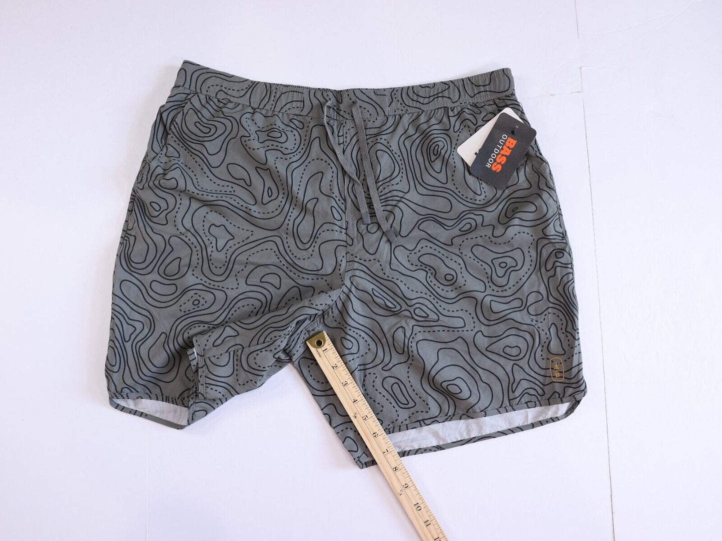 Bass Outdoor B Cool BLK/Silver Shorts Men's Size XL