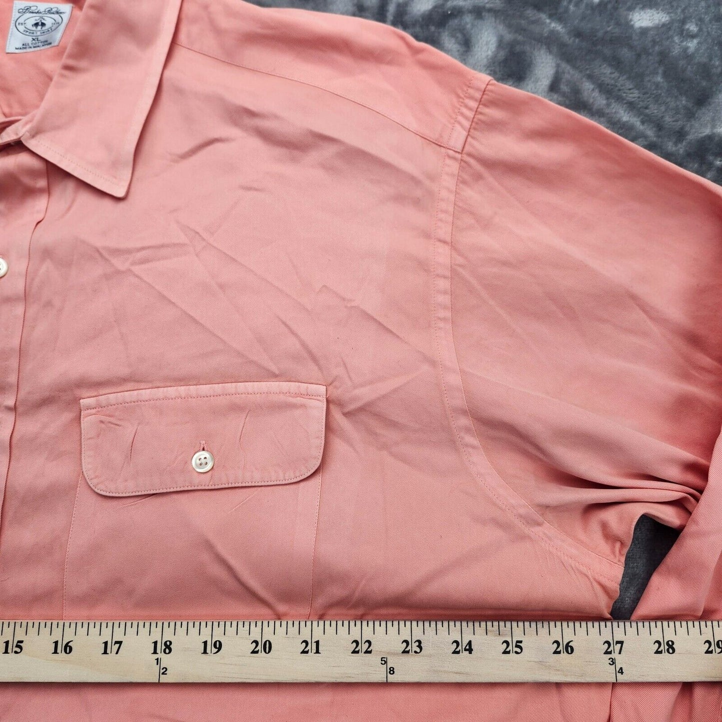 Brooks Brothers Mens SPORT SHIRT Button Up Dress shirt size XL