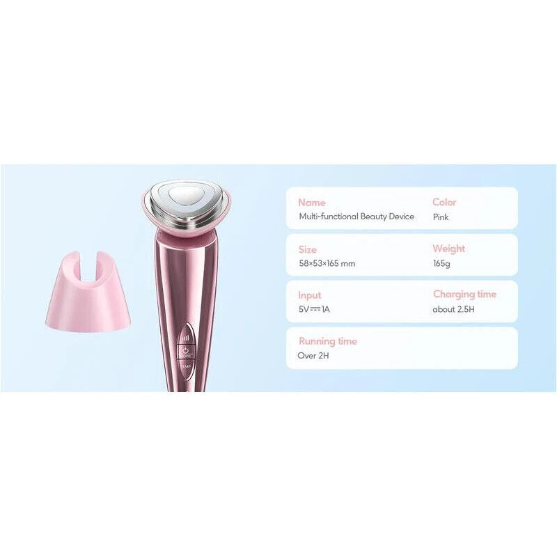 5-in-1 Multifunctional Face Care Device Pink