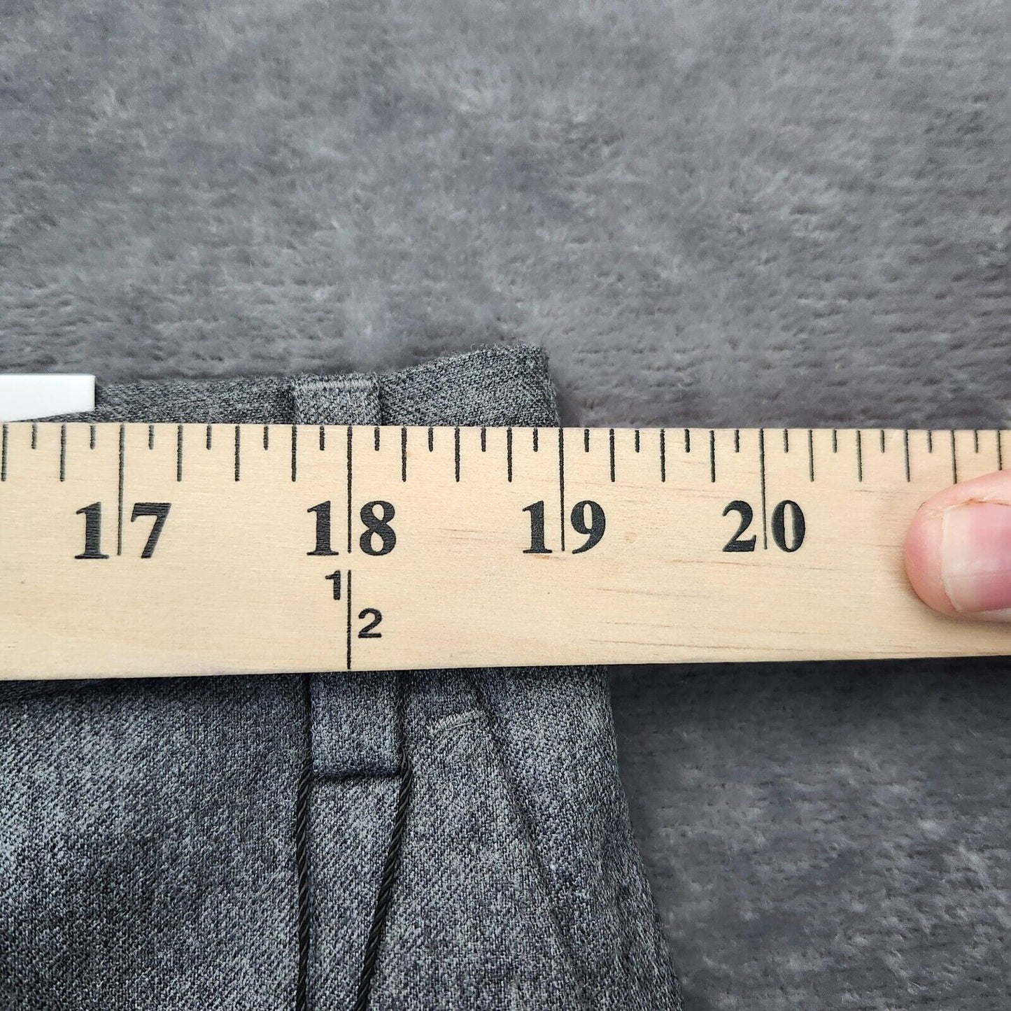 NWT Tayion By Montee Holland Mens Classic-Fit Wool-Blend Dress Pants 38W x 32L