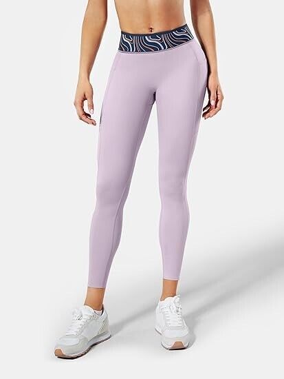 Fanka Body Sculpt Patterned Waistband Compression Leggings with Pockets small