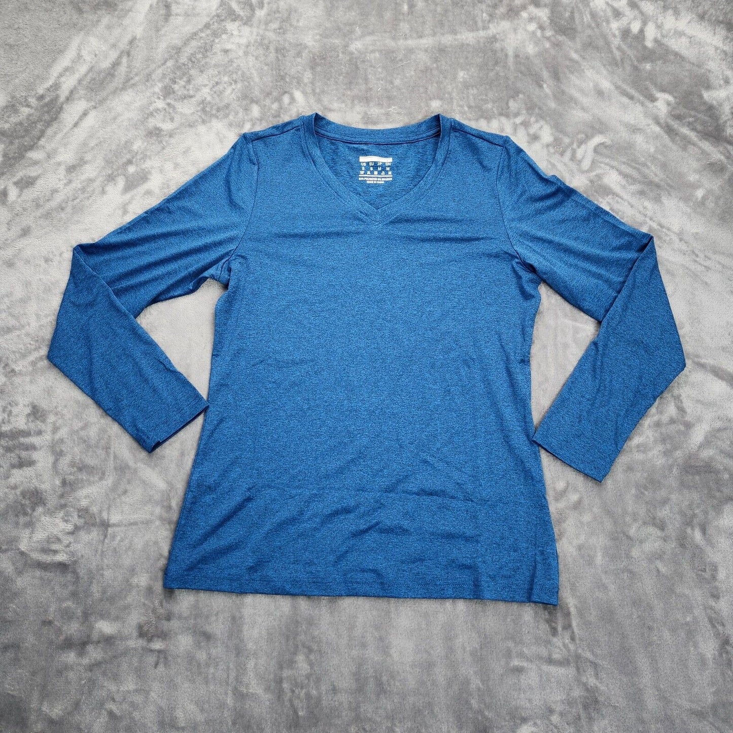 TACVASEN Womens UPF 50+ Sun Protection V Neck Long Sleeve Quick Dry Top Small