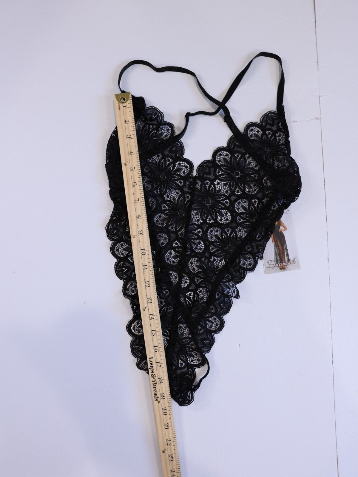 NWT Dreamgirl Bodysuit and Skirt Black size Small