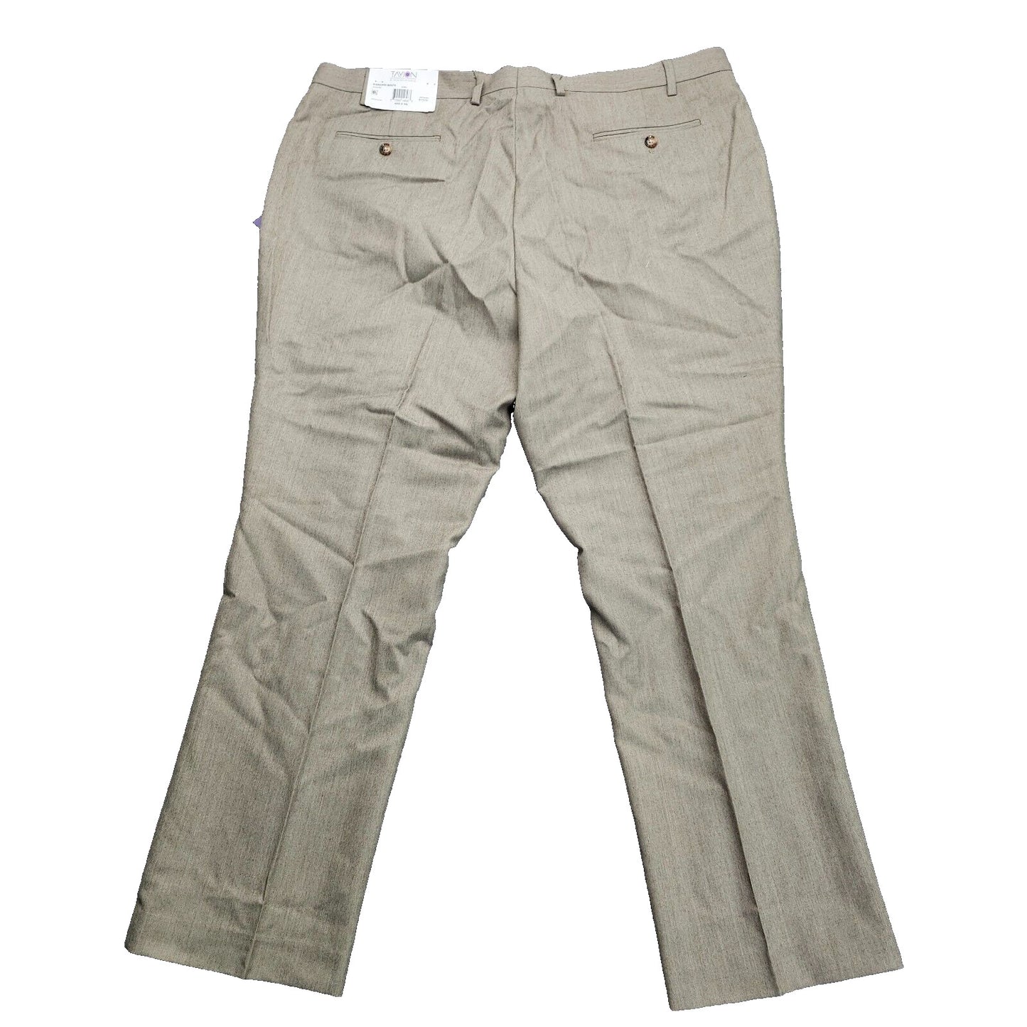 Tayion By Montee Holland Mens Classic-Fit Wool-Blend Dress Pants 42W x 30L