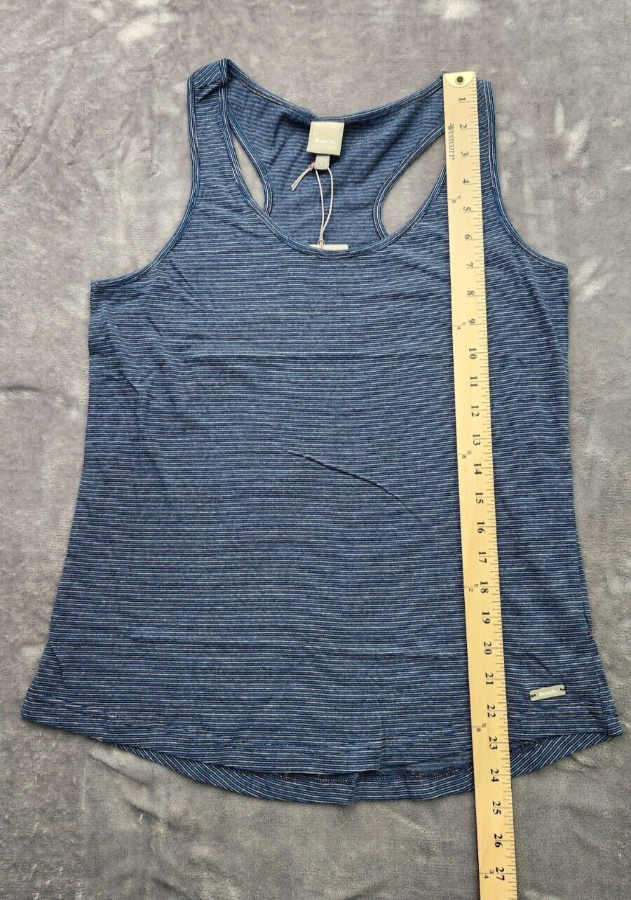 Bench Urban Wear Womens Racerback Tank Top Size Small Blue