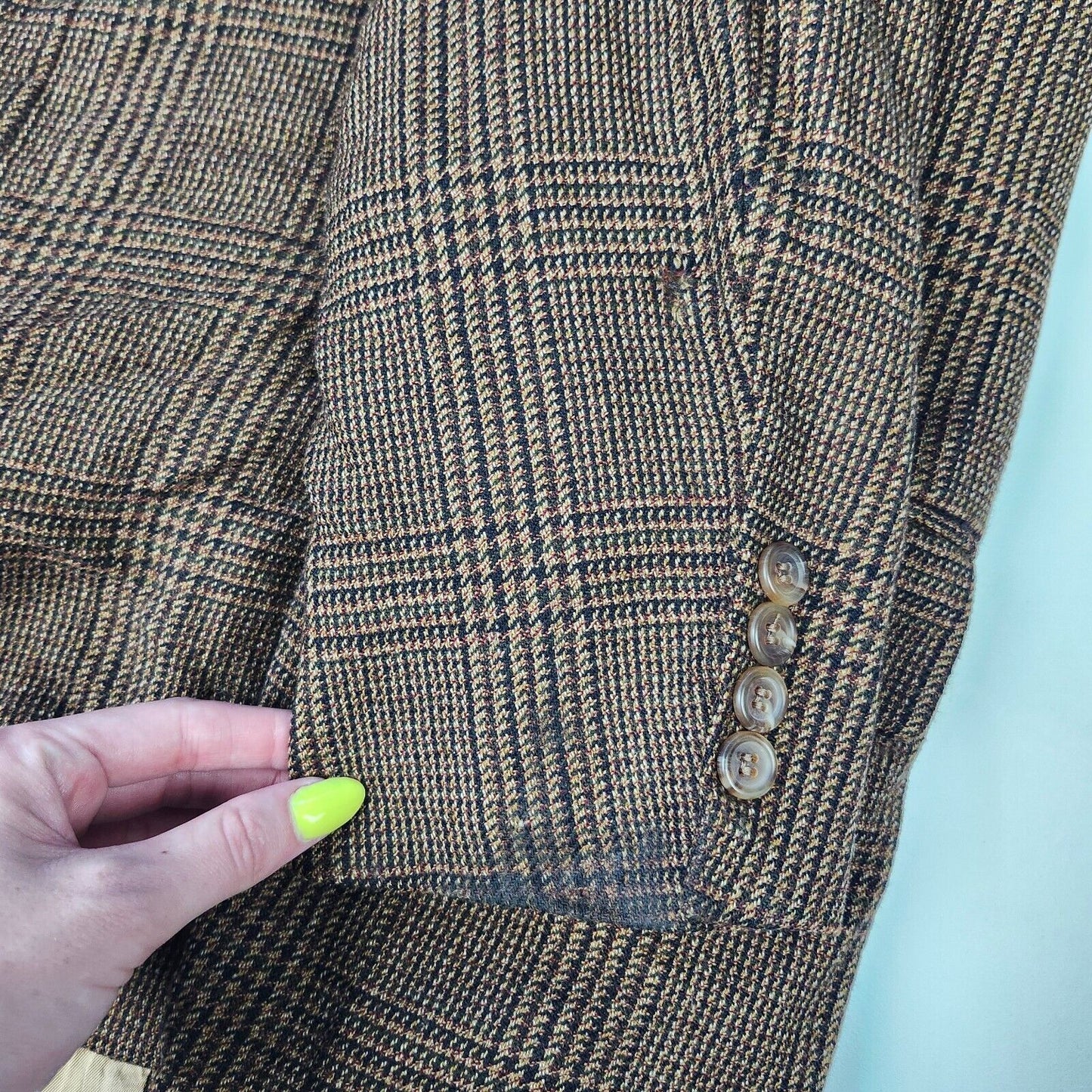 Bill Blass Black Label Brown Wool Blazer size 40