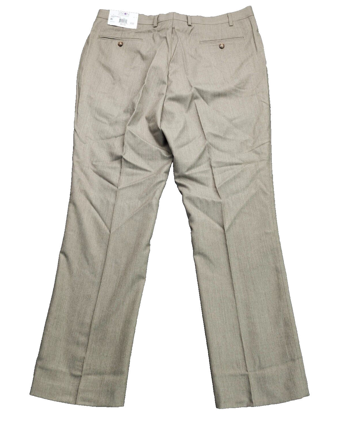 Tayion By Montee Holland Mens Classic-Fit Wool-Blend Dress Pants 38W x 32L Camel