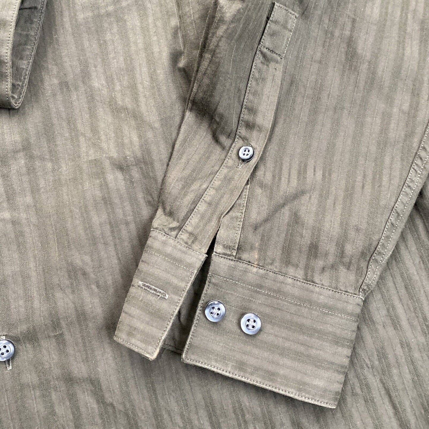 apt 9 dress shirt mens long sleeve size large green