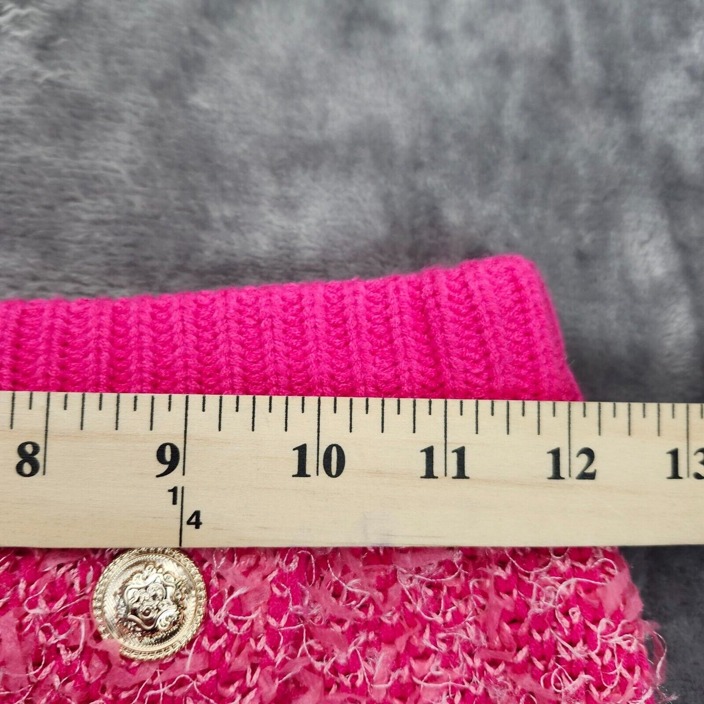 NWT Cider Pink Fuzzy Stretch Pencil Bodycon Skirt Size Womans Medium