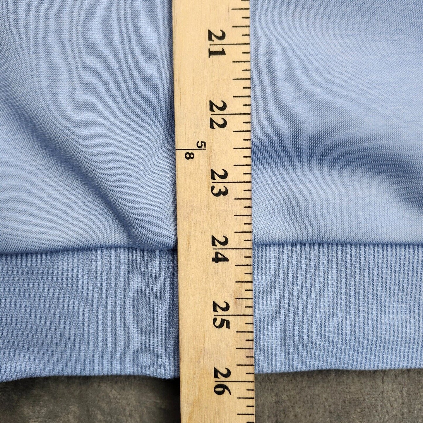2pack TACVASEN Women's White & Blue Fleece Crewneck Pullover Sweatshirt Large