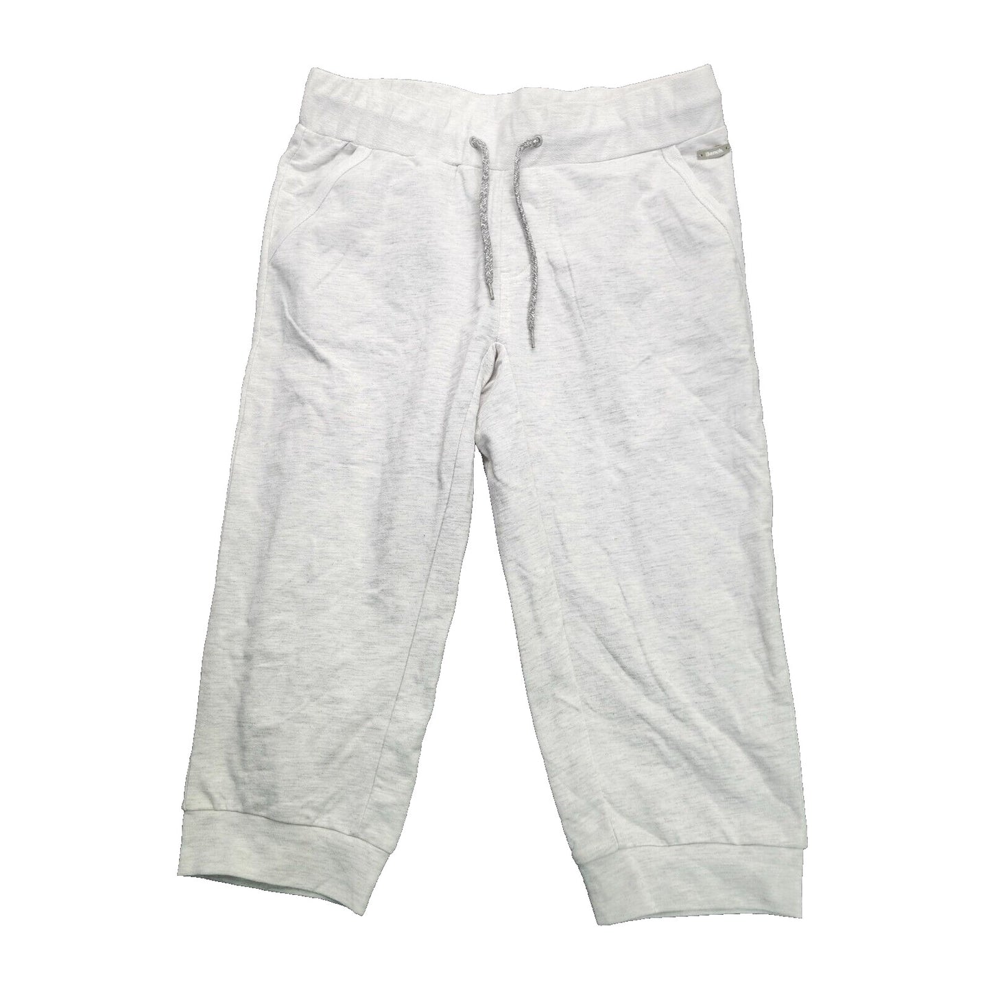 NWT Bench Urban Wear Womens Athletic capri Sweat pants Size Small Light Gray