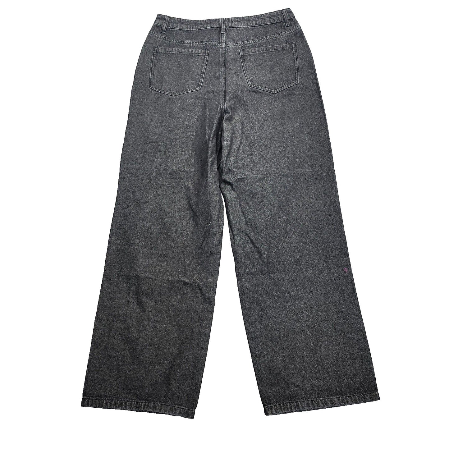 NWoT Finesse Womens High-Waisted Straight Leg Black Jeans Sz Small