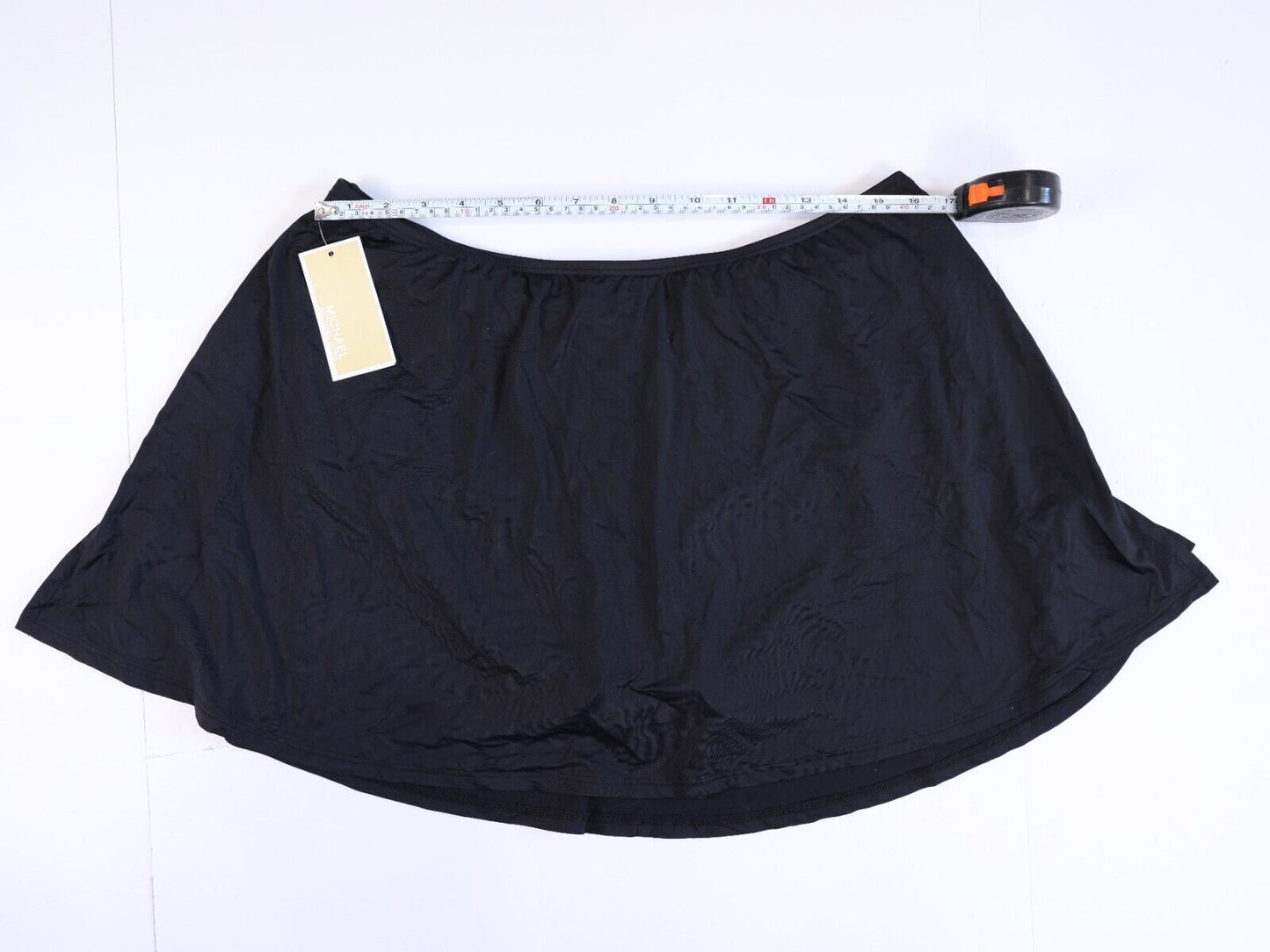NWT MICHAEL KORS Black Plus Size Swimsuit Skirt 20W 0001