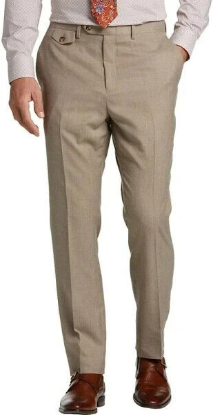 Tayion By Montee Holland Mens Classic-Fit Wool-Blend Dress Pants 36W x 30L